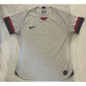 Nike United States Womens National Team Jersey; Size Large;‎ White; Swoosh